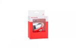 Osvětlení přední CTM Retro I, 1LED, bateriové, stříbrné
