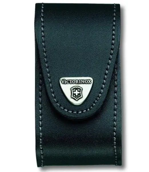 VICTORINOX Pouzdro na nůž kožené černé v blistru (4.0521.3B1)