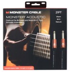 Monster Acoustic 21' Instrument Cable Straight