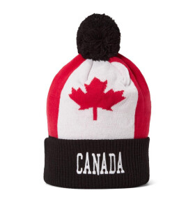 Pánská zimní čepice CCM Pom Flag Team Canada
