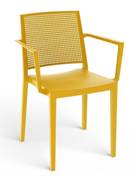 ROJA Křeslo GRID ARMCHAIR - hořčicově žlutá