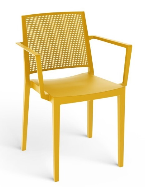 Rojaplast Křeslo GRID ARMCHAIR - hořčicově žlutá