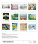 Nástěnný kalendář 2027 Helma Impressionism