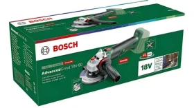 Bosch AdvancedGrind 18V-80 zeleno-černá / Aku úhlová bruska / 18V / kotouč 125 mm / bez aku a nabíječky (06033E5100)