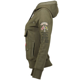 Geografické Norsko Gymclass DB 054 M WW2491H/GN-Kaki mikina 2XL