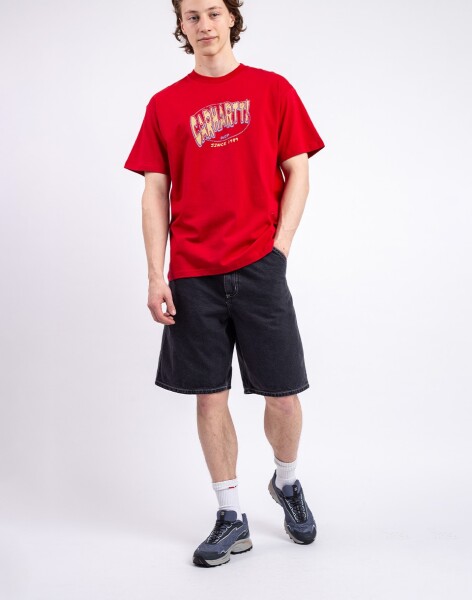 Carhartt WIP Simple Short Black heavy stone wash 30