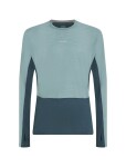 ICEBREAKER Mens 125 ZoneKnit LS Crewe, Abyss/Blue Ash velikost: S
