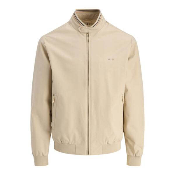 Jack&Jones pánská bunda JPRBLUBRAD BOMBER JACKET SN 12273393 WHITE PEPPER L