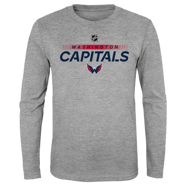 Outerstuff Dětské tričko Washington Capitals NHL Apro Prime Ls Tee Velikost: Dětské M (10 - 12 let)