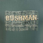 Bushman Pánské bavlněné tričko Forth, zelené XXXL