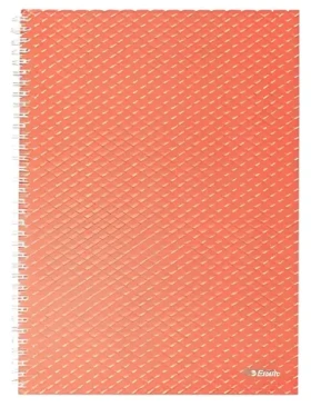 Esselte Colour'Breeze korálová / Blok / A4 / linkovaný / 80 g/m2 (628483)
