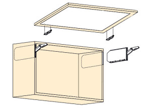 Blum Sada Aventos HKi ALU PIM mechanismus: nejsilnější (BLAHKI_60)