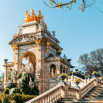 Nástěnný poznámkový kalendář 2026 NOTIQUE - Barcelona, 30 x 30 cm