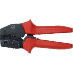 KNIPEX - kleště lisovací - 230mm - čtyřtrnové, stočené kontakty Harting; Ilme; Phoenix; Amphenol; Walther; HTS;Contact; Weidmüller 0.14-6mm², v plastovém kufříku s pěnovou vložkou (975265)