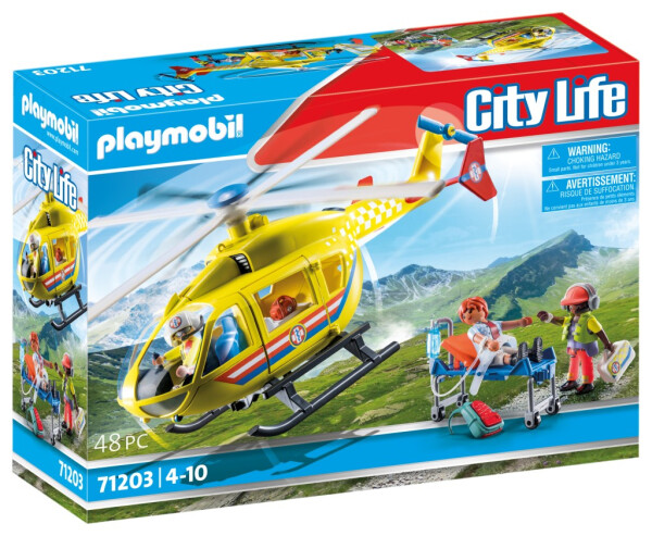 Záchranářský vrtulník - Playmobil
