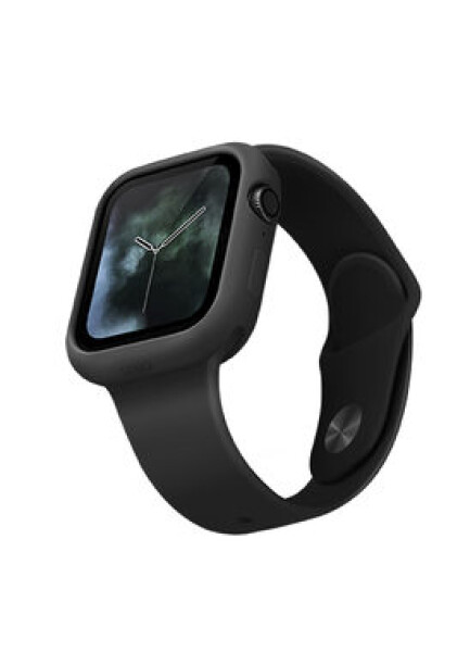 Uniq silikonové pouzdro Lino pro Apple Watch série 4/5 40 mm, černá UNIQ-40MM-LINOBLK