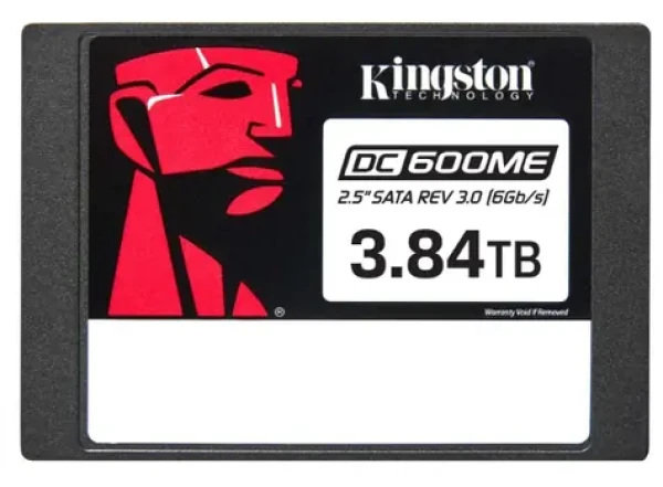 Kingston 3.84TB SSD DC600ME Enterprise Series / 2.5" / R:560MBps / W:530MBps / 5y (SEDC600ME/3840G)