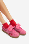 Tenisky Reebok SMASH EDGE KILTY 100241116 Syntetický materiál,Přírodní kůže (useň) - Semiš