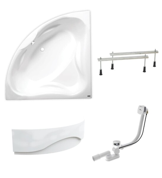 Rohová vana Laguna Royale 150x150 cm akrylát levá i pravá SIKORO1500APNP SIKORO1500APNP