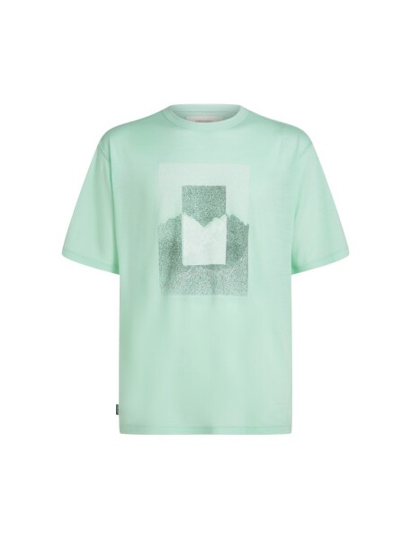 ICEBREAKER Mens Mer 150 Tech Lite SS Relax Tee Mtn Shi, Mint (vzorek) velikost: M