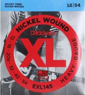 D'Addario EXL145 Heavy - .012 - .054