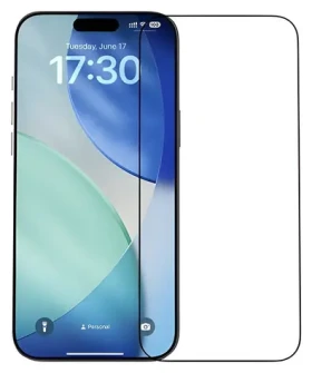 Devia Van Series Crystal Diamond černý rámeček / Ochranné sklo / Apple iPhone 17 Pro (6942297132634)