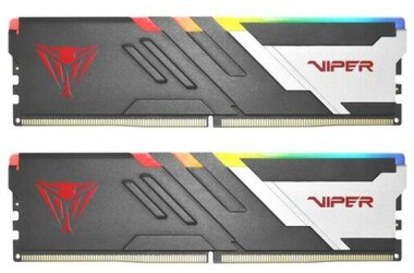 Patriot Viper Venom RGB 32GB (2x16GB) 7400 MHz / DDR5 / CL36 / XMP 3.0 / ECC / Unbuffered / 1.45 V (PVVR532G740C36K)