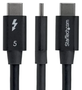 StarTech Thunderbolt 5 kabel černá / Kabel / 0,8 m / 120 Gb/s / 8K 60Hz (TBLT5MM80CM240WRA)