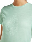 ICEBREAKER Wmns Mer 150 Tech Lite III SS Tee Hike Path, Mint velikost: S