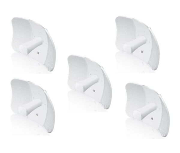 UBNT airMAX LiteBeam 5AC Gen2, 5-PACK, bez PoE adaptérů! [450+Mbps AP/Client, 5GHz, anténa 23dBi, 5GHz, airMAXac] EDF_1015891