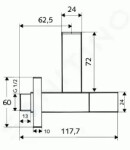 SCHELL - Quad Designový rohový ventil QUAD, chrom 053620699