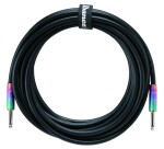 Ibanez GLIDELINE Series Instrument Cable 6,10 m 2 Straight Plugs Black