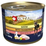Ontario Konzerva husa s brusinkami 200g (214-2011)