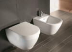VILLEROY & BOCH - Subway 2.0 Závěsné kompaktní WC, DirectFlush, CeramicPlus, alpská bílá 5606R0R1