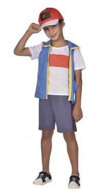 Pokémon Kostým Ash (6-8 let) - Amscan