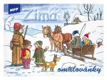 MFP MFP, 5300300, dětské omalovánky, Zima