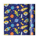 Dárkový papír - role 2 m × 70 cm - Rakety a kosmonauti - Albi