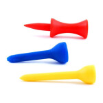 Tee - držák golfových míčků PGT 10ks. modrá 35 mm