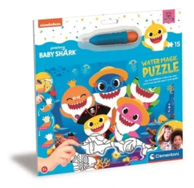 Clementoni PUZZLE s malováním vodou Water Magic: Baby Shark