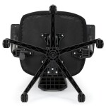 Kancelářská židle, houpací mechanismus, černá, KA-K2080 BK