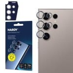 3mk HARDY Lens Protection Pro skla na fotoaparát pro Samsung Galaxy S24 Ultra Gray (5903108573269)