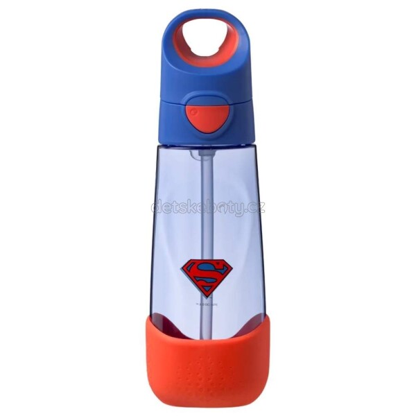 B.box 1444 Lahev na pití s brčkem 600 ml - Superman