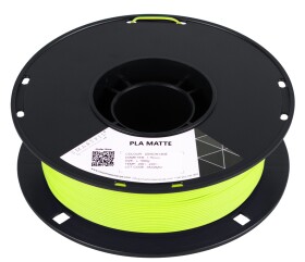 PLA MATTE filament Lemon Lime 1,75 mm Smartfil 1 kg