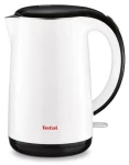 Tefal Safe'Tea KO260130 bílá / Rychlovarná konvice / 1800W / 1.7 l / plast / otočný konektor 360° (KO260130)