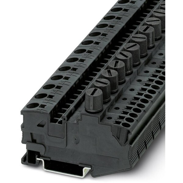 Phoenix Contact 3034248 jisticí řadová svorka 12.2 mm pružinová svorka černá 25 ks