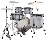 Tama Starclassic Walnut/Birch 4pcs - White Pearl/Black Nickel HW Rock