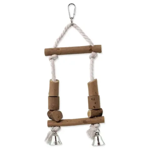Epic Pet Hračka - dřevěná houpačka s lanem 32cm (442-23016)