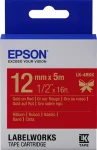 Epson LabelWorks LK-4RKK zlatá na červené / Páska do štítkovače / Saténová / 1,2 cm x 5 m (C53S654033)