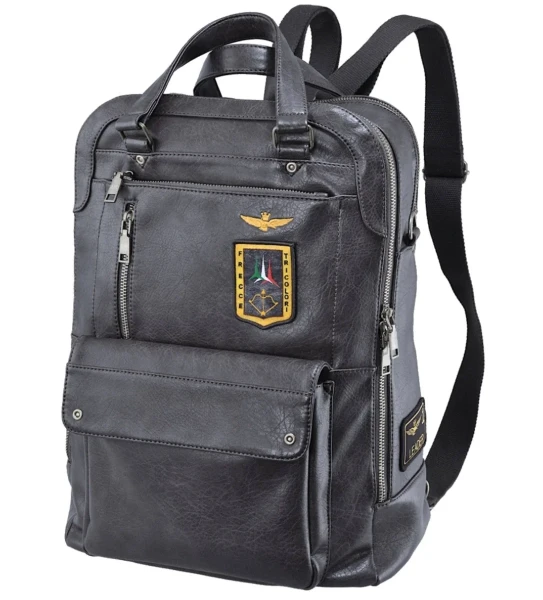 Batoh Aeronautica Militare Pilot L AM-476-23 antracitová 20 L