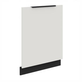 Dvířka na vestavnou myčku nádobí Aria ZM 713x596 Barva korpusu: Černá, Barva dvířek: WH - Crystal white AFM